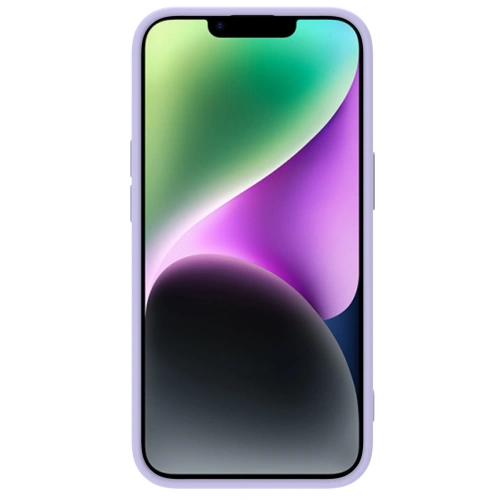 Kup Etui Nillkin CamShield Silky Silicone MagSafe Apple iPhone 14 violet - NLK846 - {ean13} - Sklep Home Screen