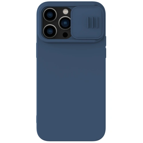 Kup Case Nillkin CamShield Silky Silicone Apple iPhone 14 Pro blau - NLK848 - {ean13} - Sklep Home Screen