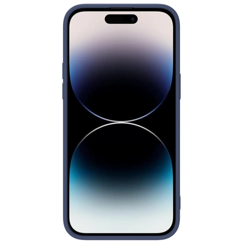 Kup Case Nillkin CamShield Silky Silicone Apple iPhone 14 Pro blau - NLK848 - {ean13} - Sklep Home Screen