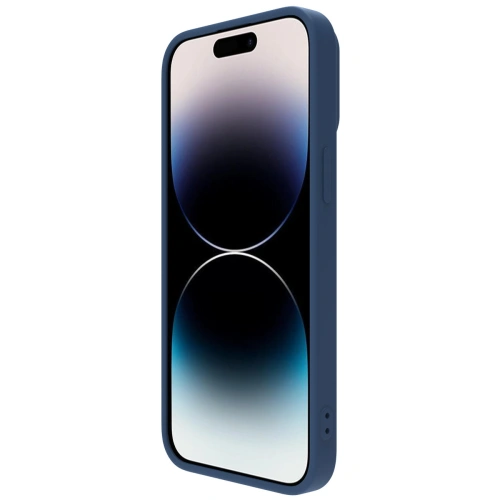 Kup Case Nillkin CamShield Silky Silicone Apple iPhone 14 Pro blau - NLK848 - {ean13} - Sklep Home Screen