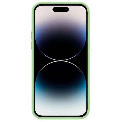Kup Case Nillkin CamShield Silky Silicone MagSafe Apple iPhone 14 Pro grün - NLK849 - {ean13} - Sklep Home Screen
