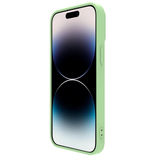 Kup Etui Nillkin CamShield Silky Silicone MagSafe Apple iPhone 14 Pro zöld - NLK849 - {ean13} - Sklep Home Screen