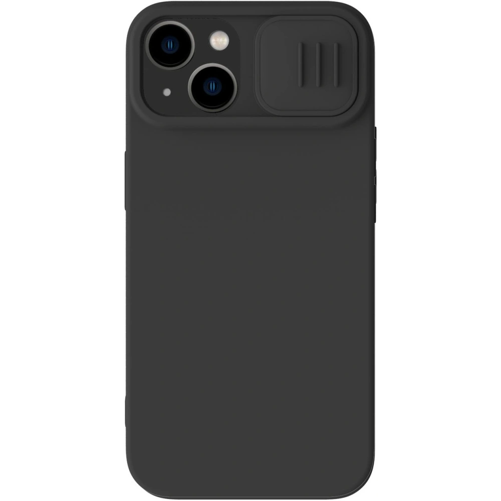 Etui Nillkin CamShield Silky Silicone MagSafe Apple iPhone 14 Plus / 15 Plus czarny