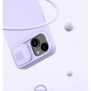 Etui Nillkin CamShield Silky Silicone MagSafe Apple iPhone 14 Plus / 15 Plus czarny