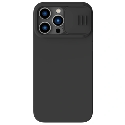 Kup Case Nillkin CamShield Silky Silicone MagSafe für Apple iPhone 14 Pro Max schwarz - NLK855 - {ean13} - Sklep Home Screen