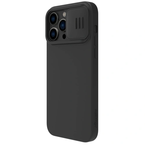 Kup Case Nillkin CamShield Silky Silicone MagSafe für Apple iPhone 14 Pro Max schwarz - NLK855 - {ean13} - Sklep Home Screen