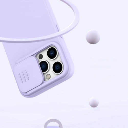 Kup Case Nillkin CamShield Silky Silicone MagSafe für Apple iPhone 14 Pro Max schwarz - NLK855 - {ean13} - Sklep Home Screen
