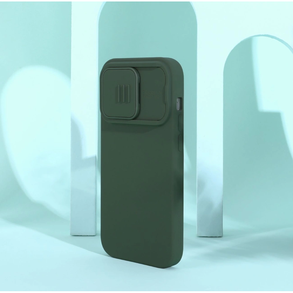 Etui Nillkin CamShield Silky Silicone MagSafe Apple iPhone 14 Pro Max czarny