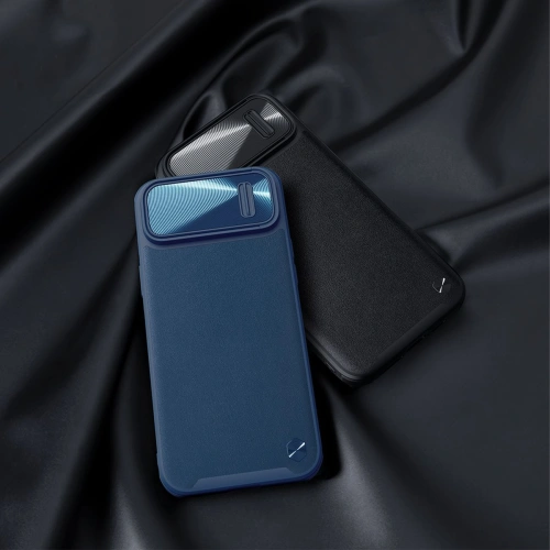 Kup Etui Nillkin CamShield Leather S Apple iPhone 14 fekete - NLK858 - {ean13} - Sklep Home Screen