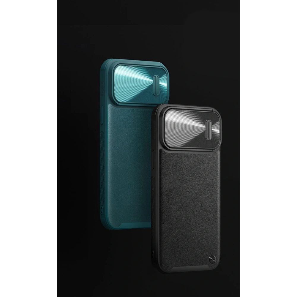 Etui Nillkin CamShield Leather S Apple iPhone 14 Pro Max czarny