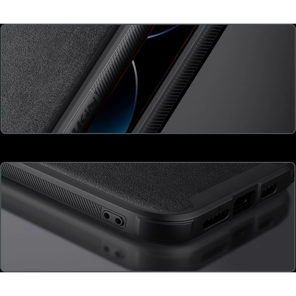 Etui Nillkin CamShield Leather S Apple iPhone 14 Pro Max czarny