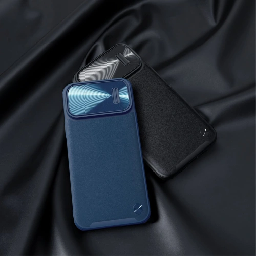 Kup Etui Nillkin CamShield Leather S Apple iPhone 14 Pro Max fekete - NLK859 - {ean13} - Sklep Home Screen