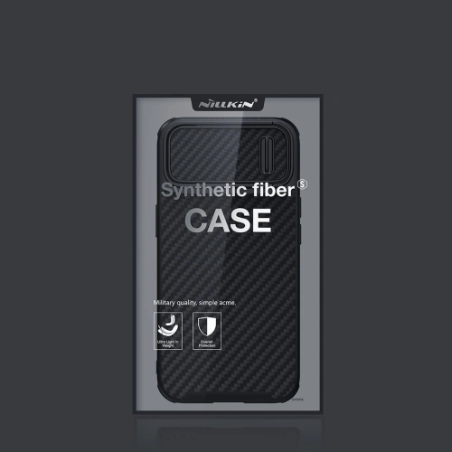 Kup Etui Nillkin szintetikus szál S Apple iPhone 14 fekete - NLK860 - {ean13} - Sklep Home Screen