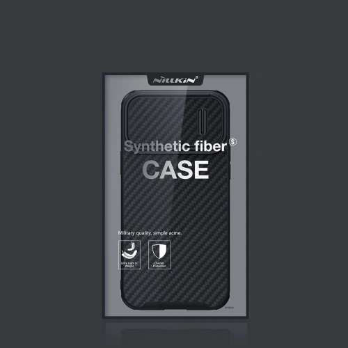 Kup Etui Nillkin szintetikus szál S Apple iPhone 14 Pro fekete - NLK861 - {ean13} - Sklep Home Screen