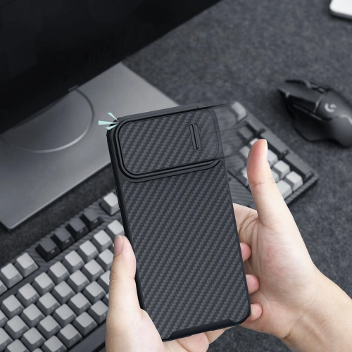 Kup Case Nillkin Synthetic Fiber S für Apple iPhone 14 Pro schwarz - NLK861 - {ean13} - Sklep Home Screen