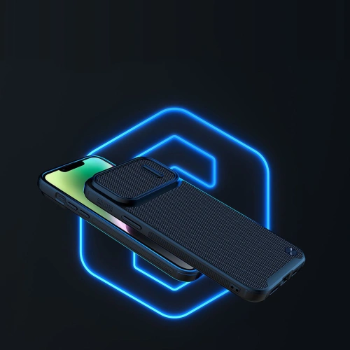 Kup Etui Nillkin Textured S Magnetic MagSafe Apple iPhone 14 Plus / 15 Plus zielony - NLK871 - {ean13} - Sklep Home Screen