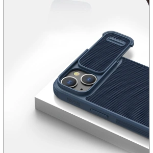 Etui Nillkin Textured S Magnetic MagSafe Apple iPhone 14 Plus / 15 Plus zielony