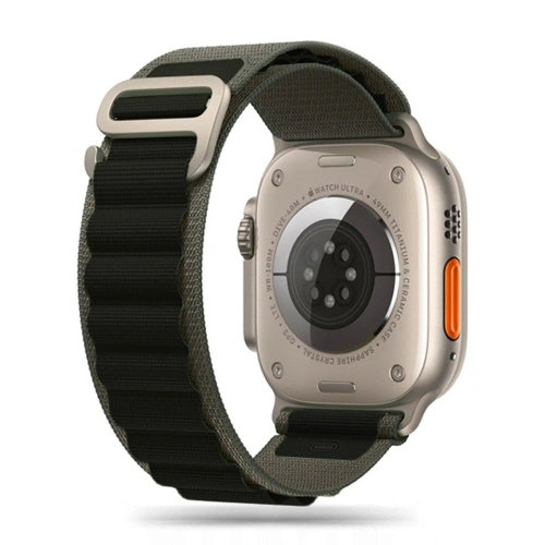 Kup Tech-Protect Nylon Pro Apple Watch 4/5/6/7/SE/8/9/Ultra 44/45/49mm Schwarz/Militärgrün - THP1568 - {ean13} - Sklep Home Screen