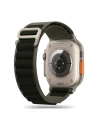 Tech-Protect Nylon Pro Apple Watch 4/5/6/7/SE/8/9/Ultra 44/45/49mm Schwarz/Militärgrün