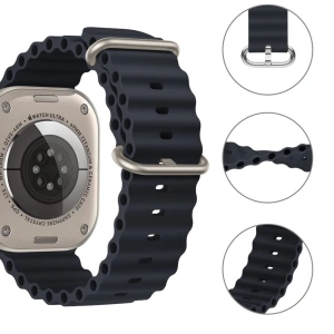 Kup Tech-Protect Iconband Pro Apple Watch 4/5/6/7/SE/8/9/Ultra 44/45/49mm Schwarz - THP1577 - {ean13} - Sklep Home Screen