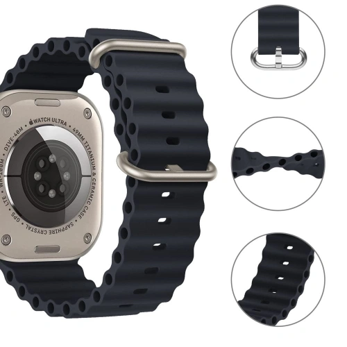 Kup Tech-Protect Iconband Pro Apple Watch 4/5/6/7/SE/8/9/Ultra 44/45/49mm Schwarz - THP1577 - {ean13} - Sklep Home Screen