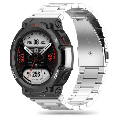 Kup Brățara Tech-Protect Stainless Amazfit T-Rex 2 Silver - THP1579 - {ean13} - Sklep Home Screen