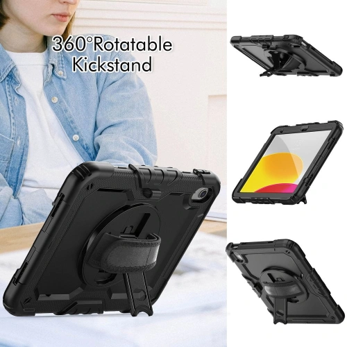 Kup Etui Tech-Protect Solid360 Apple iPad 10.9 2022 (10. generație) Negru - THP1580 - {ean13} - Sklep Home Screen