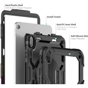 Kup Etui Tech-Protect Solid360 Apple iPad 10.9 2022 (10. generație) Negru - THP1580 - {ean13} - Sklep Home Screen