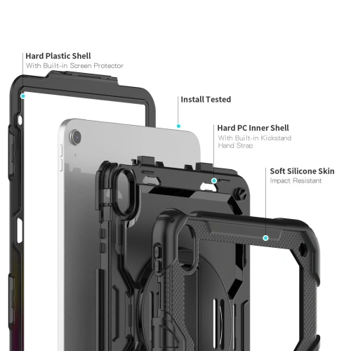 Kup Etui Tech-Protect Solid360 Apple iPad 10.9 2022 (10. generacji) Black - THP1580 - {ean13} - Sklep Home Screen