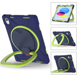 Kup Etui Tech-Protect X-armor Apple iPad 10.9 2022 (a 10-a generație) Navy/Lime - THP1581 - {ean13} - Sklep Home Screen