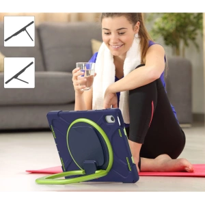 Kup Etui Tech-Protect X-armor Apple iPad 10.9 2022 (a 10-a generație) Navy/Lime - THP1581 - {ean13} - Sklep Home Screen