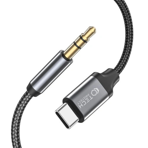 Kup Cablul audio Tech-Protect Ultraboost USB-C/mini Jack 3.5mm 100cm Negru - THP1582 - {ean13} - Sklep Home Screen