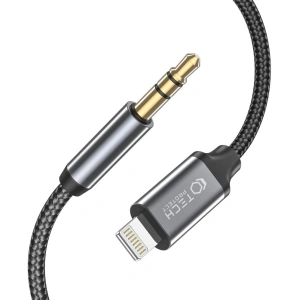 Kabel audio Tech-Protect Ultraboost Lightning/mini Jack 3.5mm 100cm Black