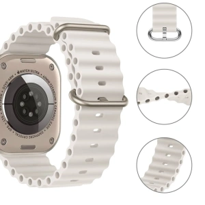 Kup Belt Tech-Protect Iconband Pro Apple Watch 4/5/6/7/SE/8/9/Ultra 44/45/49mm Beige - THP1584 - {ean13} - Sklep Home Screen