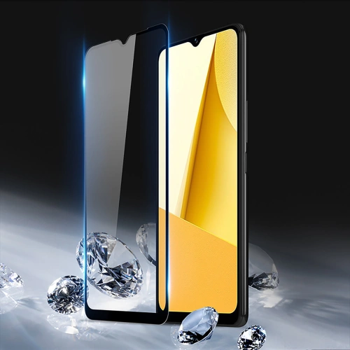 Kup Sticlă securizată Dux Ducis 9D Sticlă Temperată Vivo Y16/Y02s neagră (compatibilă cu carcasa) - DDS1387 - {ean13} - Sklep Home Screen