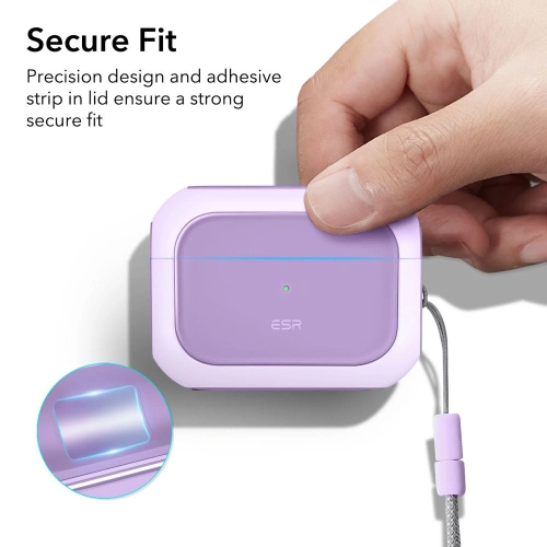 Kup Case ESR Orbit Halolock MagSafe Apple AirPods Pro 2/1 Lavendel - ESR625 - {ean13} - Sklep Home Screen