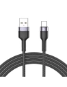 Cablul Tech-Protect Ultraboost USB-C 3A 200cm Negru