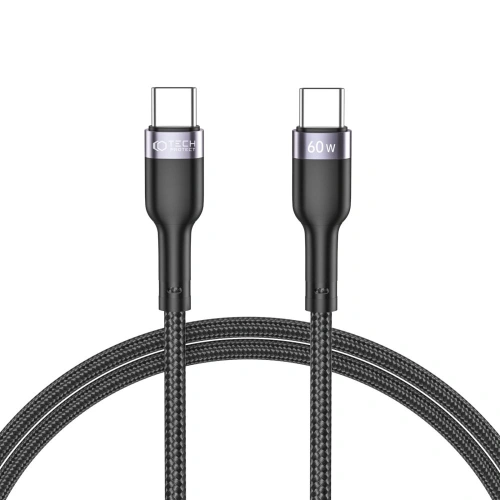 Kup Kábel Tech-Protect Ultraboost USB-C PD 60W/3A 100cm Fekete - THP1593 - {ean13} - Sklep Home Screen