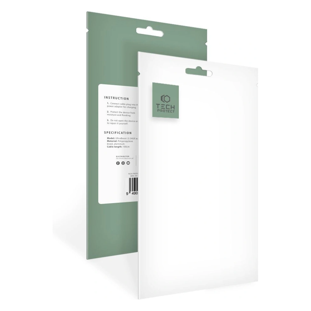 Kabel Tech-Protect Ultraboost USB-C PD 60W/3A 100cm Black