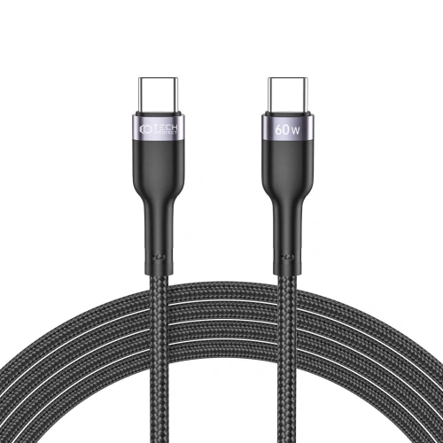 Kup Kábel Tech-Protect Ultraboost USB-C PD 60W/3A 200cm Fekete - THP1595 - {ean13} - Sklep Home Screen