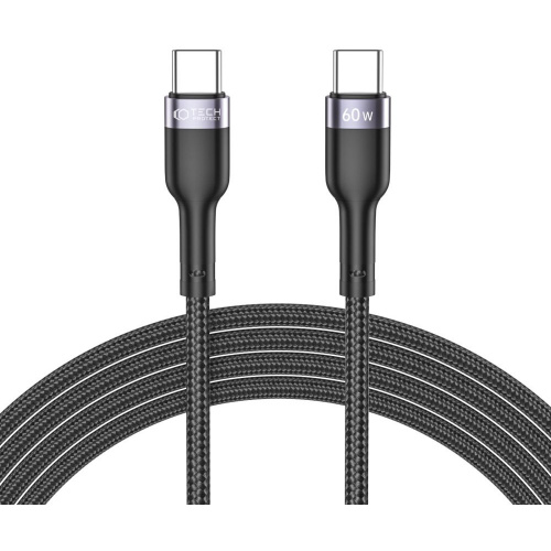 Kup Kabel Tech-protect Ultraboost USB-C PD 60W/3A 200cm Black - 9490713928905 - THP1595 - Homescreen.pl
