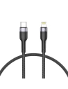 Kabel Tech-Protect Ultraboost Lightning PD 30W/3A 25cm Black