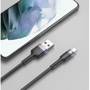 Tech-Protect Ultraboost microUSB 2.4A 25cm Black