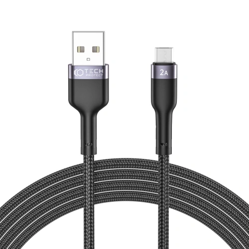 Kup Kabel Tech-Protect Ultraboost microUSB 2.4A 200cm Schwarz - THP1601 - {ean13} - Sklep Home Screen