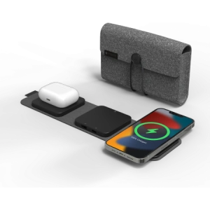 Kup Încărcător wireless de călătorie Mophie Snap+ Travel Charger MagSafe (negru) - MPH057 - {ean13} - Sklep Home Screen
