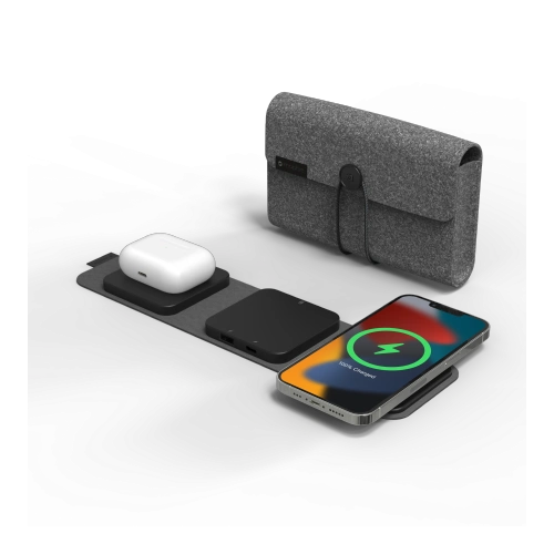 Kup Încărcător wireless de călătorie Mophie Snap+ Travel Charger MagSafe (negru) - MPH057 - {ean13} - Sklep Home Screen
