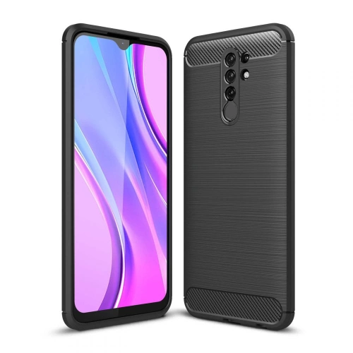 Kup Etui Tech-Protect TPUCarbon Xiaomi Redmi 9 Negru - THP1602 - {ean13} - Sklep Home Screen