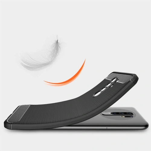 Kup Case Tech-Protect TPUCarbon Xiaomi Redmi 9 Schwarz - THP1602 - {ean13} - Sklep Home Screen