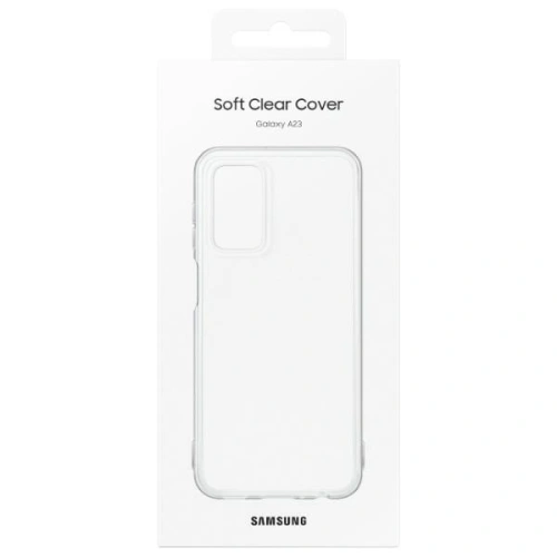 Kup Etui Samsung Galaxy A23 5G EF-QA235TTEGWW průhledný/transparentní Soft Clear Cover - SMG800 - {ean13} - Sklep Home Screen
