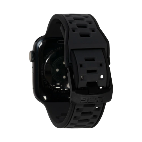 Kup UAG Urban Armor Gear Zivil Apple Watch 4/5/6/7/SE/8/9/Ultra 44/45/49mm (schwarz) - UAG1144 - {ean13} - Sklep Home Screen